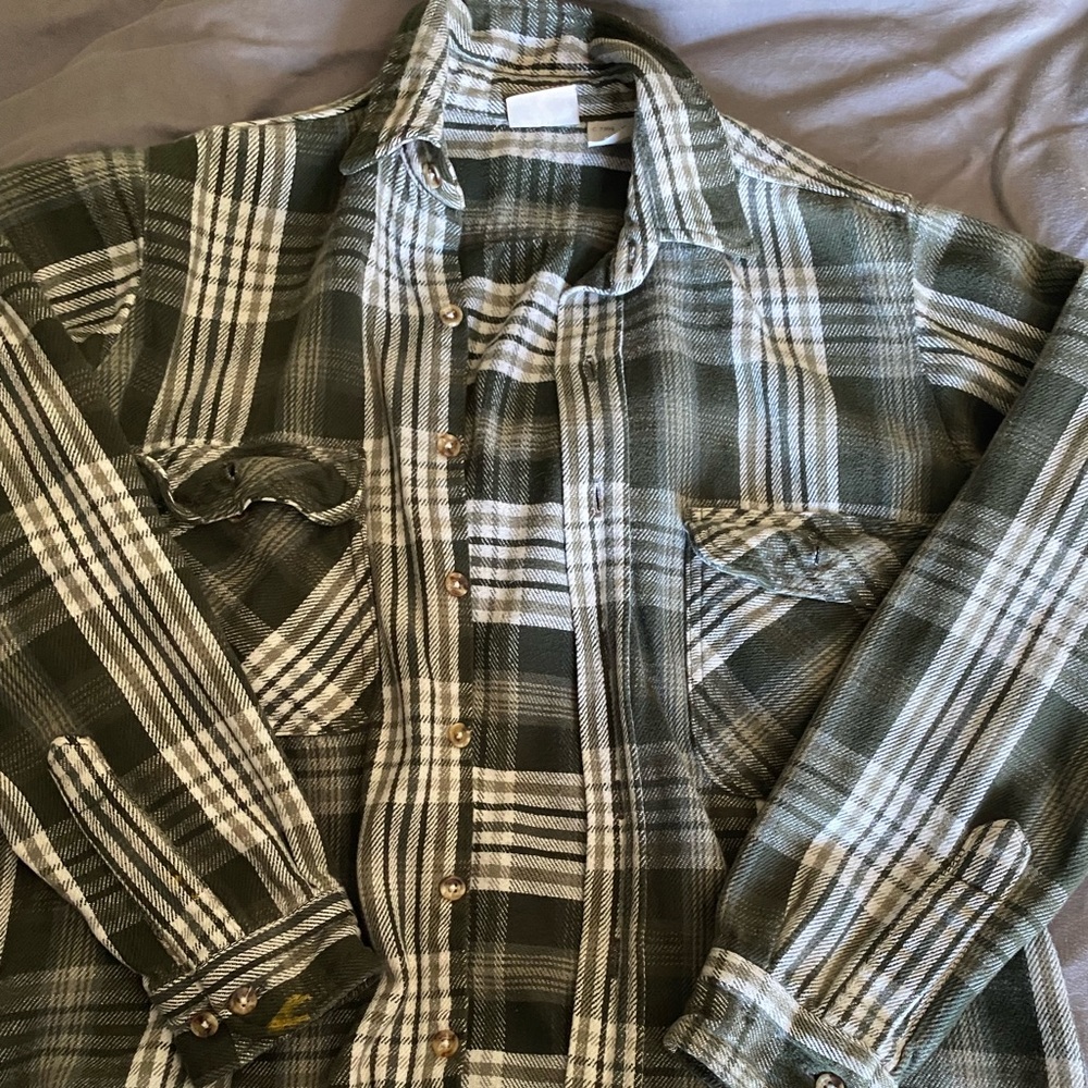 green flannel